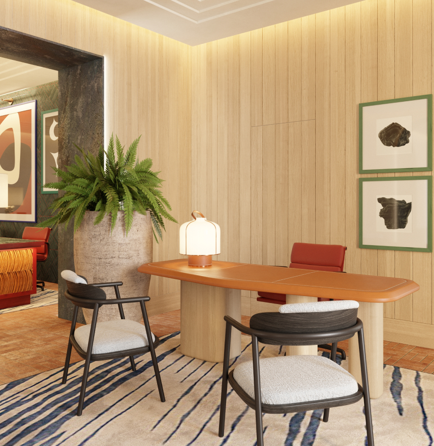 Personalised check in and check out selected